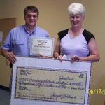 Check paid to Harrisburg Food Bank